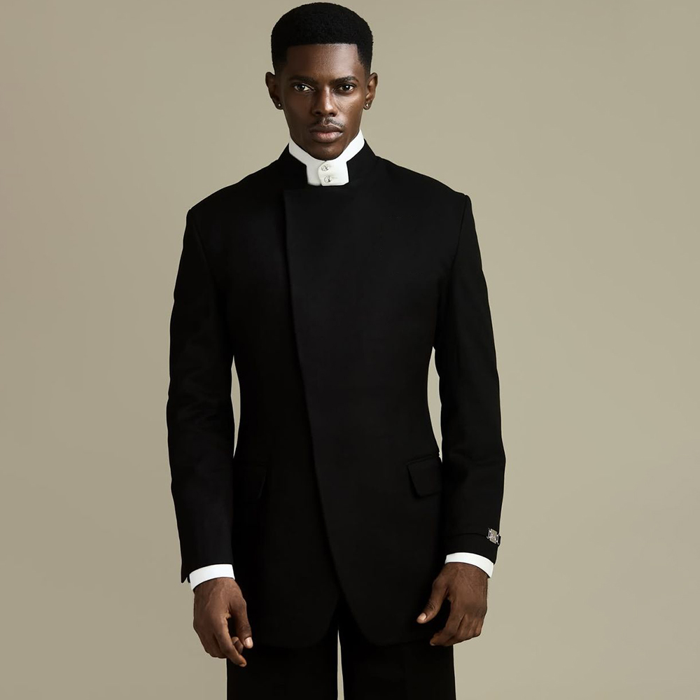Men Formal Wear Outfits - Элегантные черные мужские костюмы-двойки: пиджак и