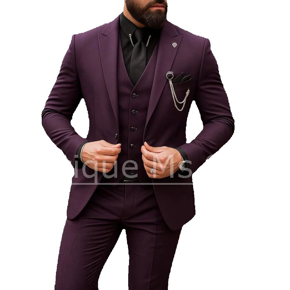 Мужской костюм-тройка: однобор – обзор и цена Men Formal Wear Outfits